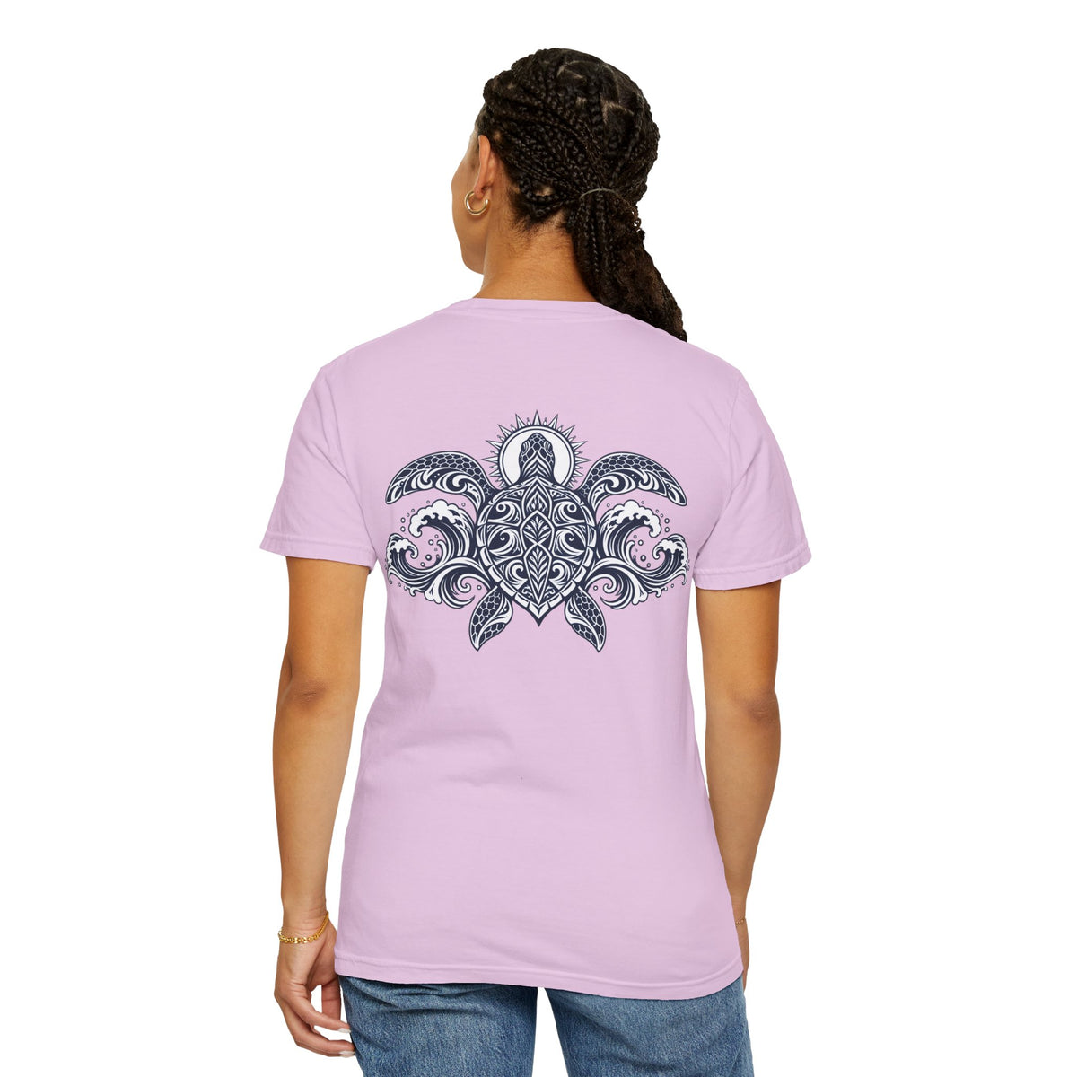 Sacred Sea Turtle Mandala T-Shirt