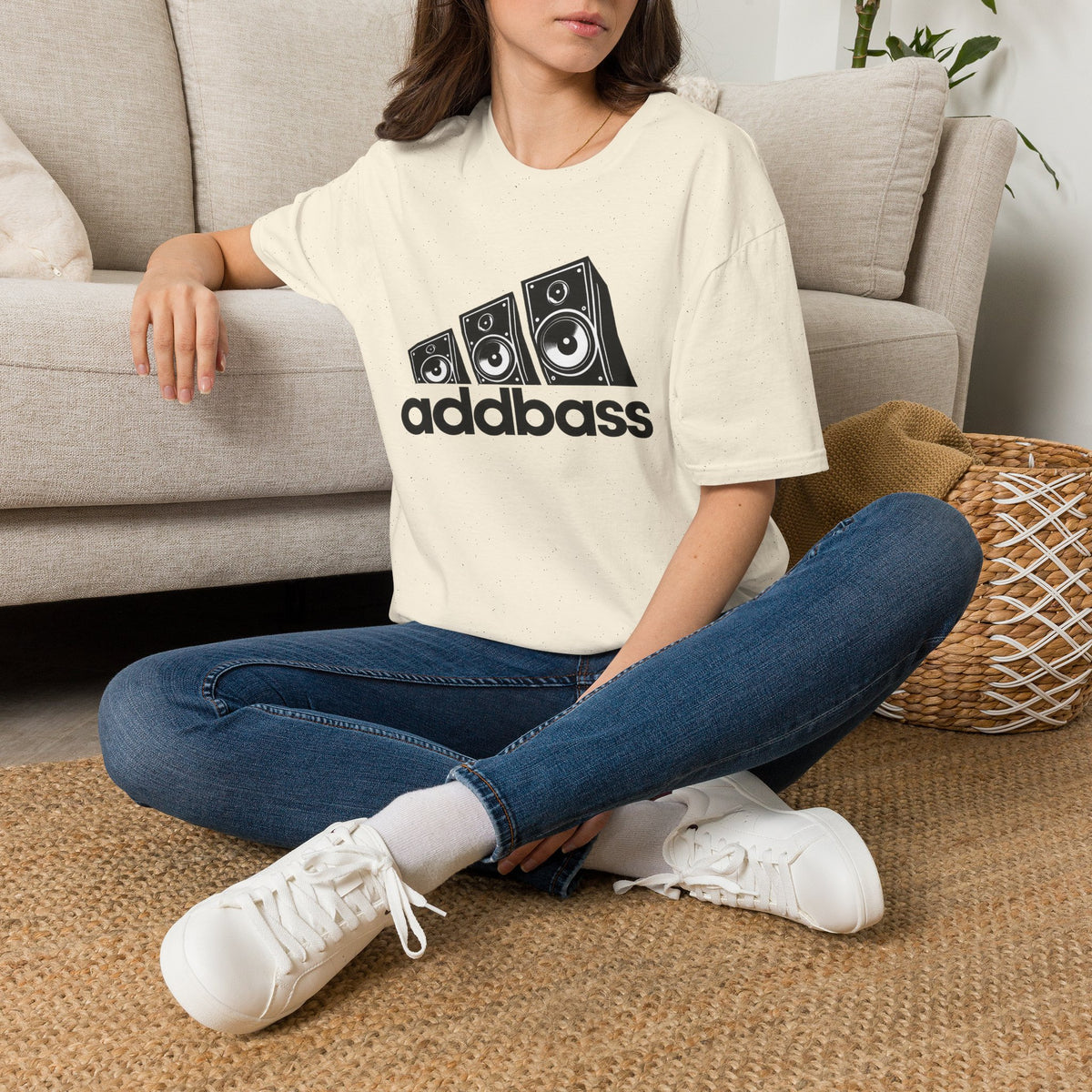 Addbass Speaker Graphic Music T-Shirt