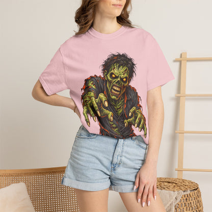 Zombie Attack T‑Shirt — Graphic Horror Tee for Halloween & Horror Fans