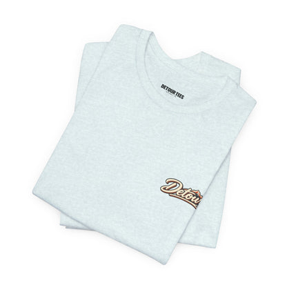 Detour Graphic Tee — 'Detour: Take the Long Way' Vintage Road Trip T‑Shirt