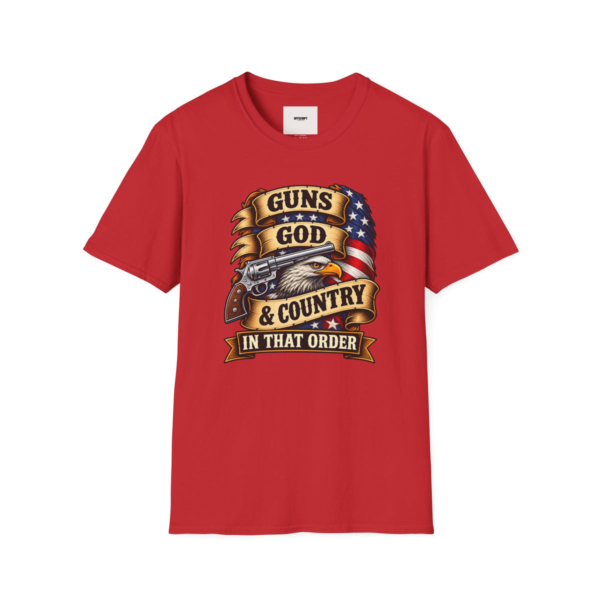 Guns God & Country Graphic T-Shirt