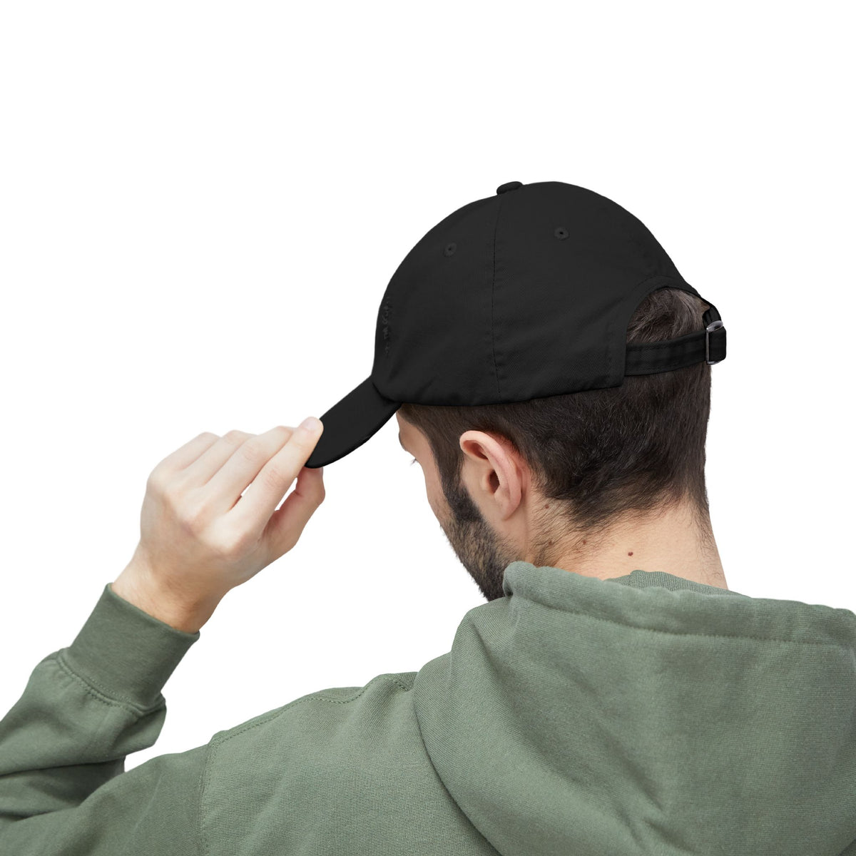 Veteran Distressed Cap — Honor Courage Sacrifice Embroidered Hat
