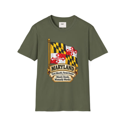 Maryland Flag T-Shirt — State Pride Graphic Tee