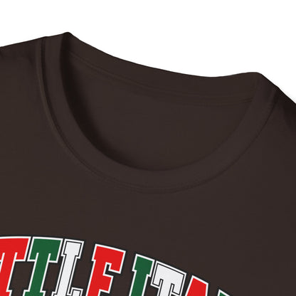 Little Italy T‑Shirt — Italian Flag Arch Graphic Tee