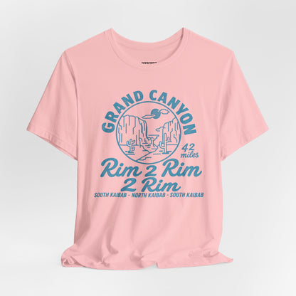 Grand Canyon Rim 2 Rim Graphic Tee — 42 Miles Adventure T-Shirt