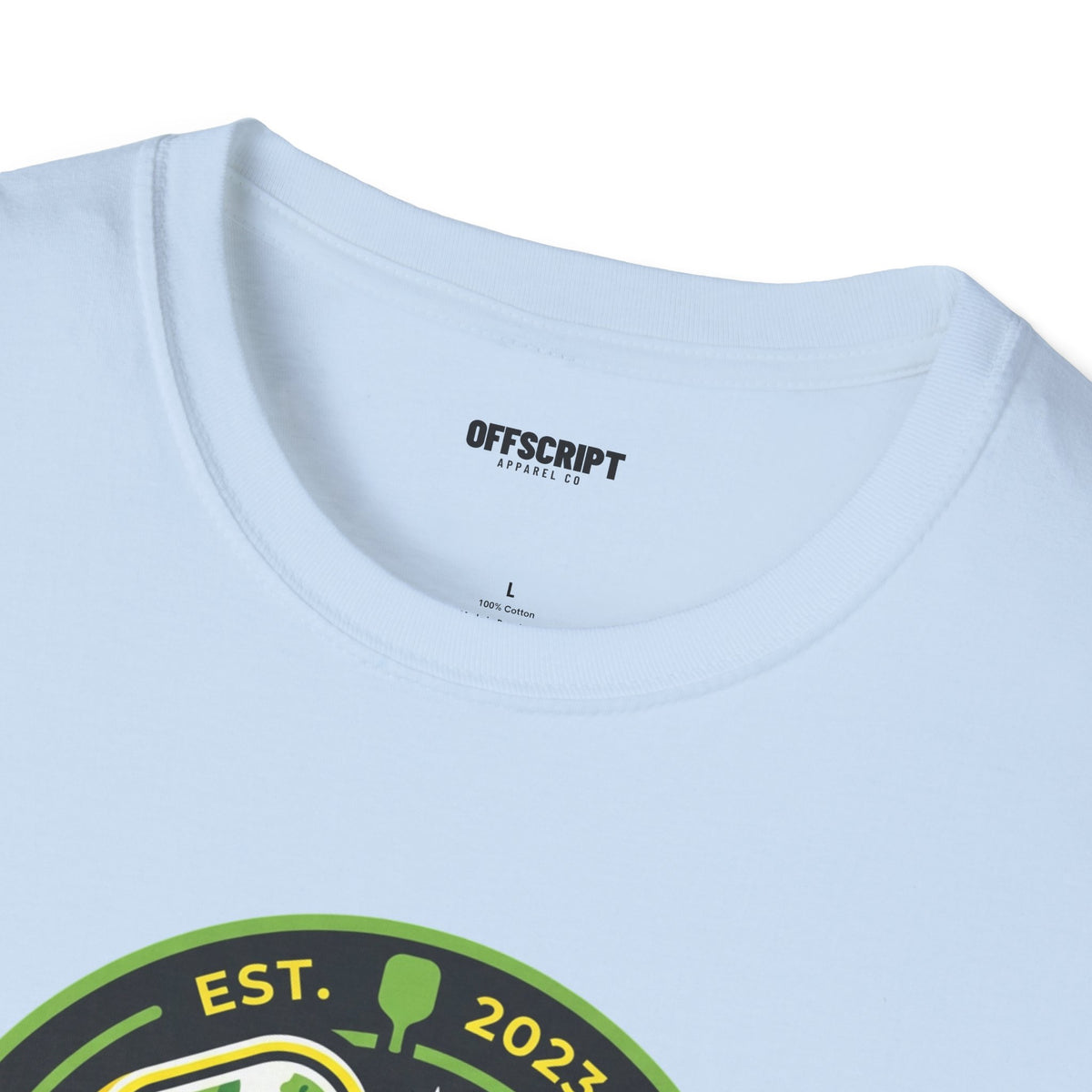 Pickleball Retro Crest T-Shirt — 'Pickleball' Vintage Logo Tee