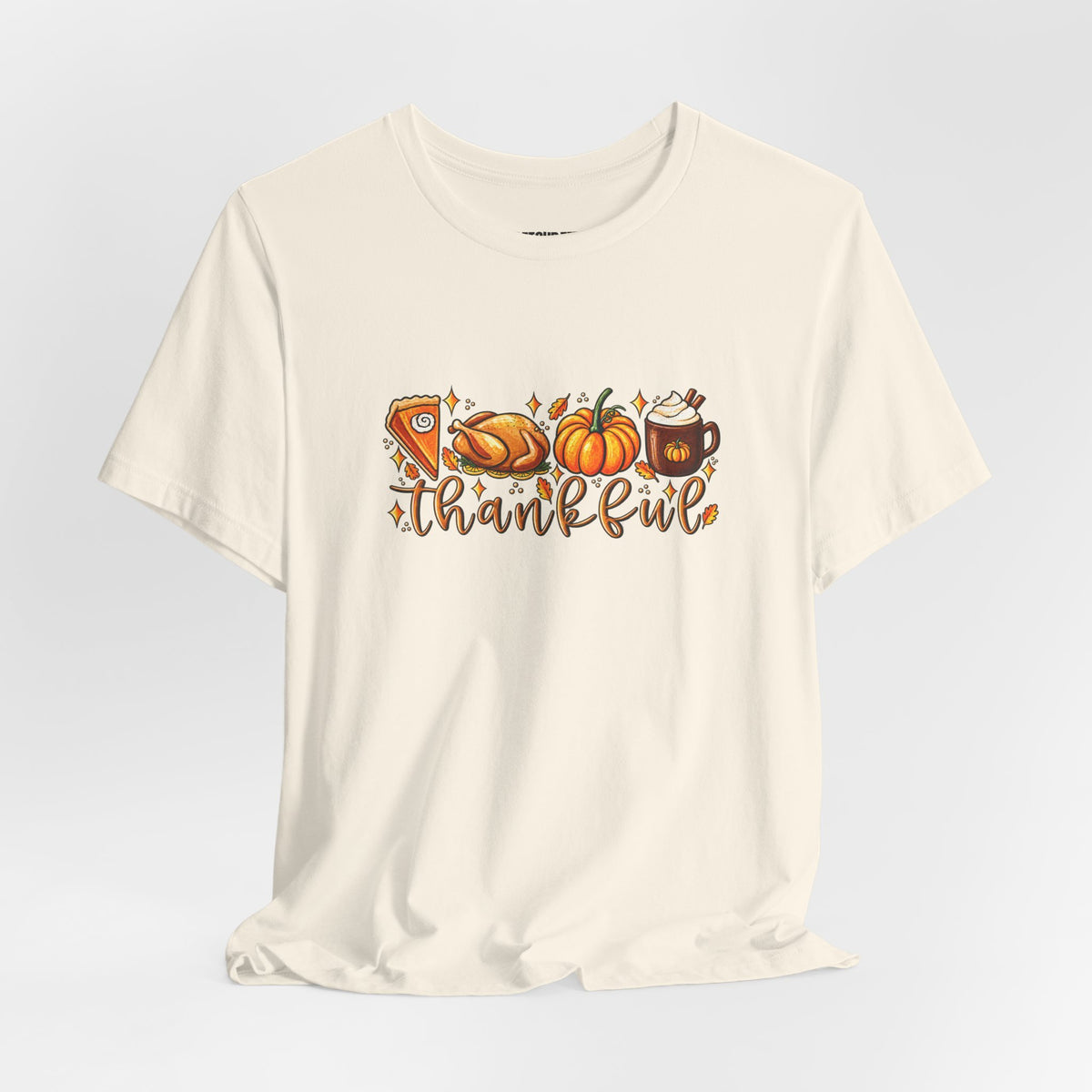 Thankful Harvest Tee — Thanksgiving Pumpkin & Pie Fall Shirt