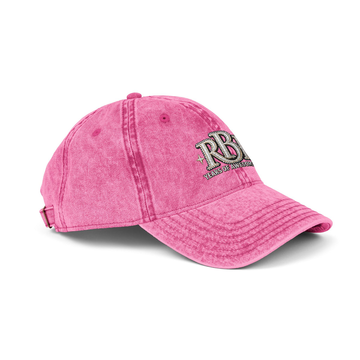 Vintage Embroidered Baseball Cap — RBF Crest