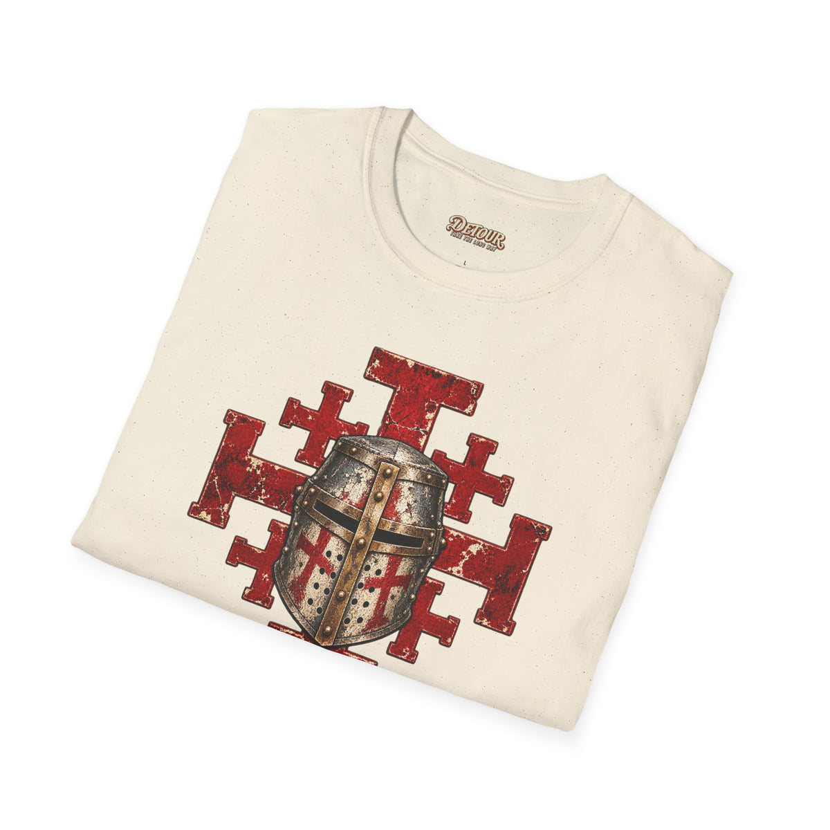 Deus Vult Crusader Shield T-Shirt