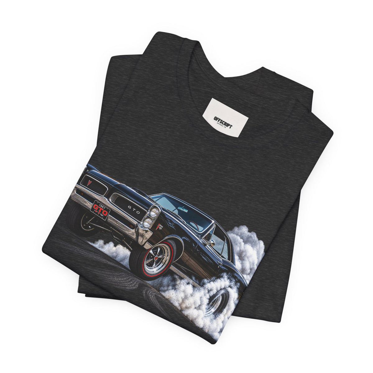 Vintage Muscle Car Tee — Burnout Classic Car Graphic T-Shirt