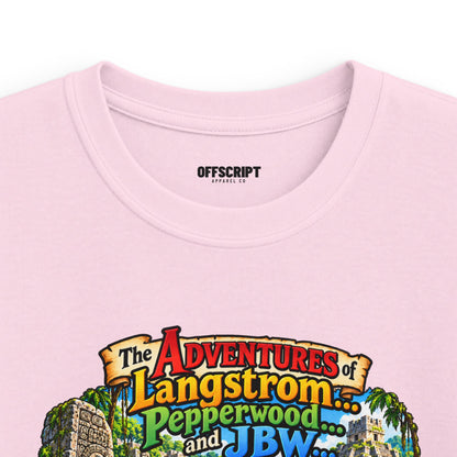 Kids Adventure T‑Shirt — "The Adventures of Langstrom & Pepperwood" Cartoon Tee