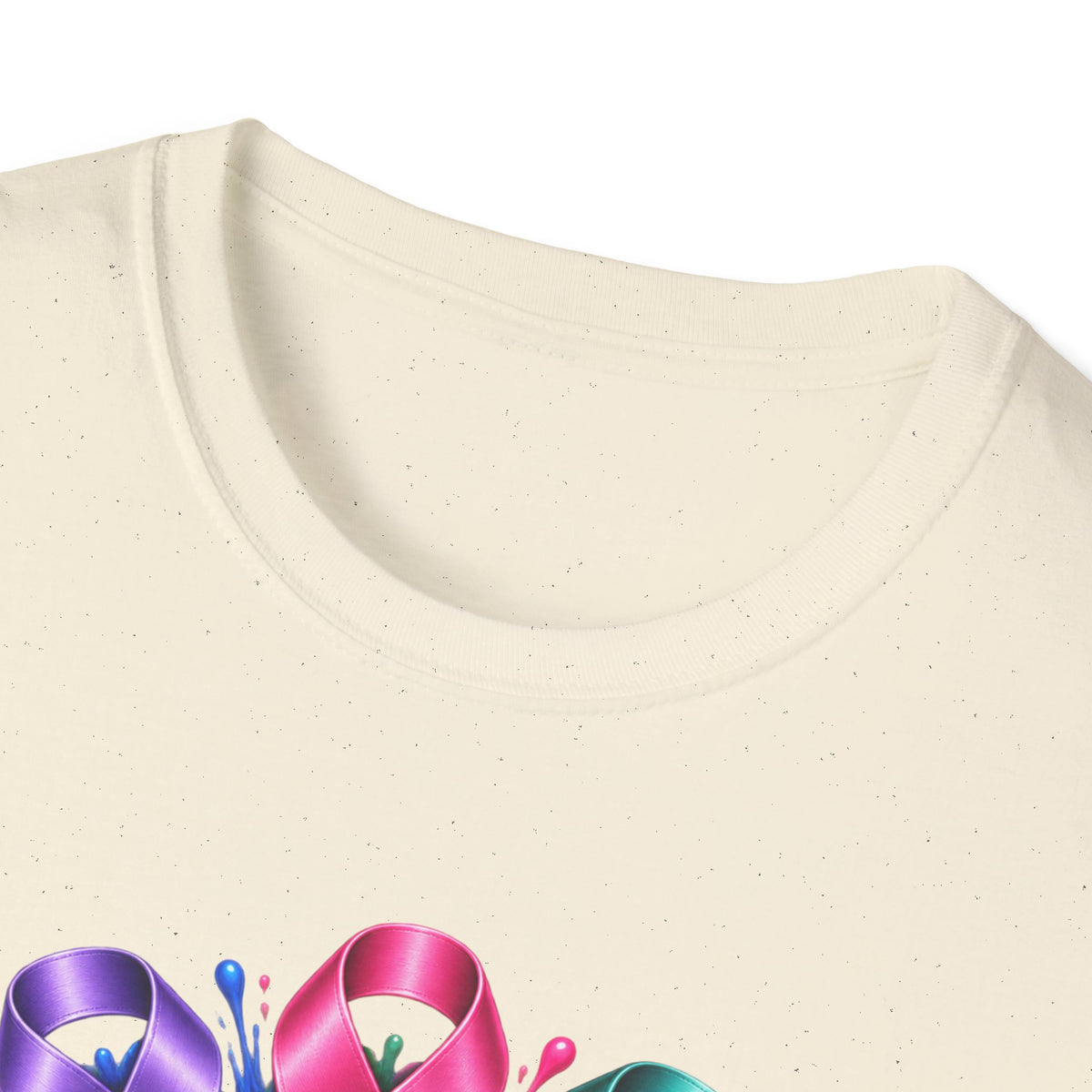 We Hate Cancer T-Shirt — Multicolor Cancer Awareness Ribbon Tee