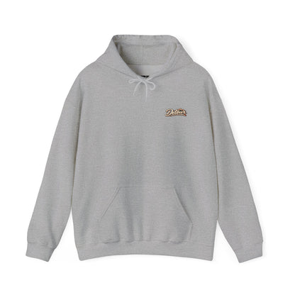 Detour Vintage Hot Rod Hoodie — "Take The Long Way" Classic Car Sweatshirt