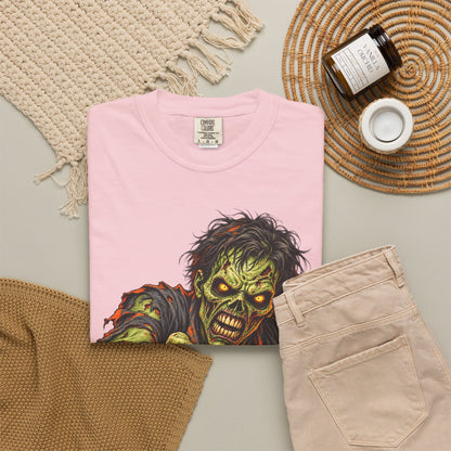 Zombie Attack T‑Shirt — Graphic Horror Tee for Halloween & Horror Fans