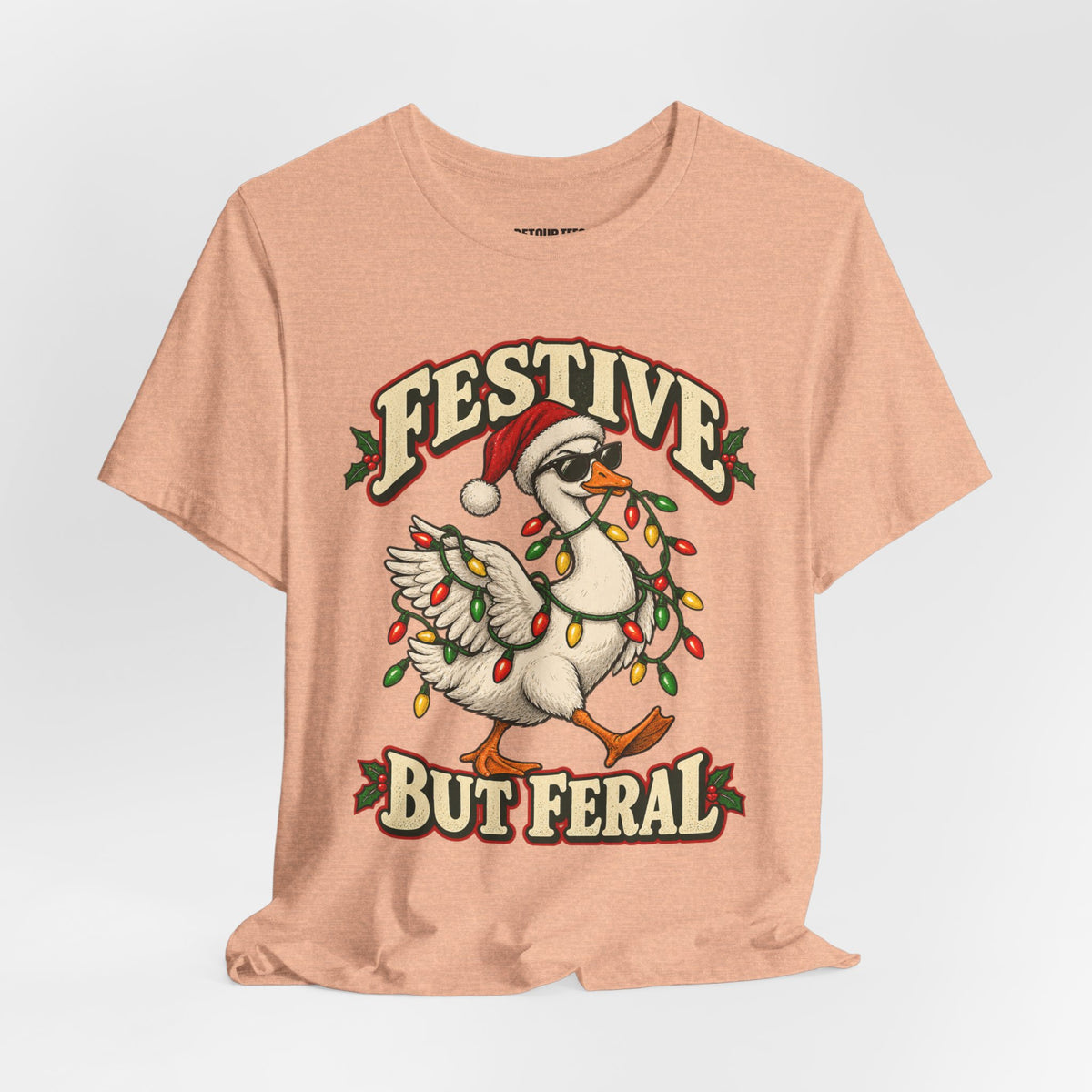 Festive Butterball Turkey Christmas Tee — Holiday Humor Shirt