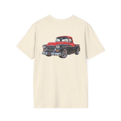 Vintage Blue Pickup T‑Shirt — Classic Retro Truck Graphic Tee