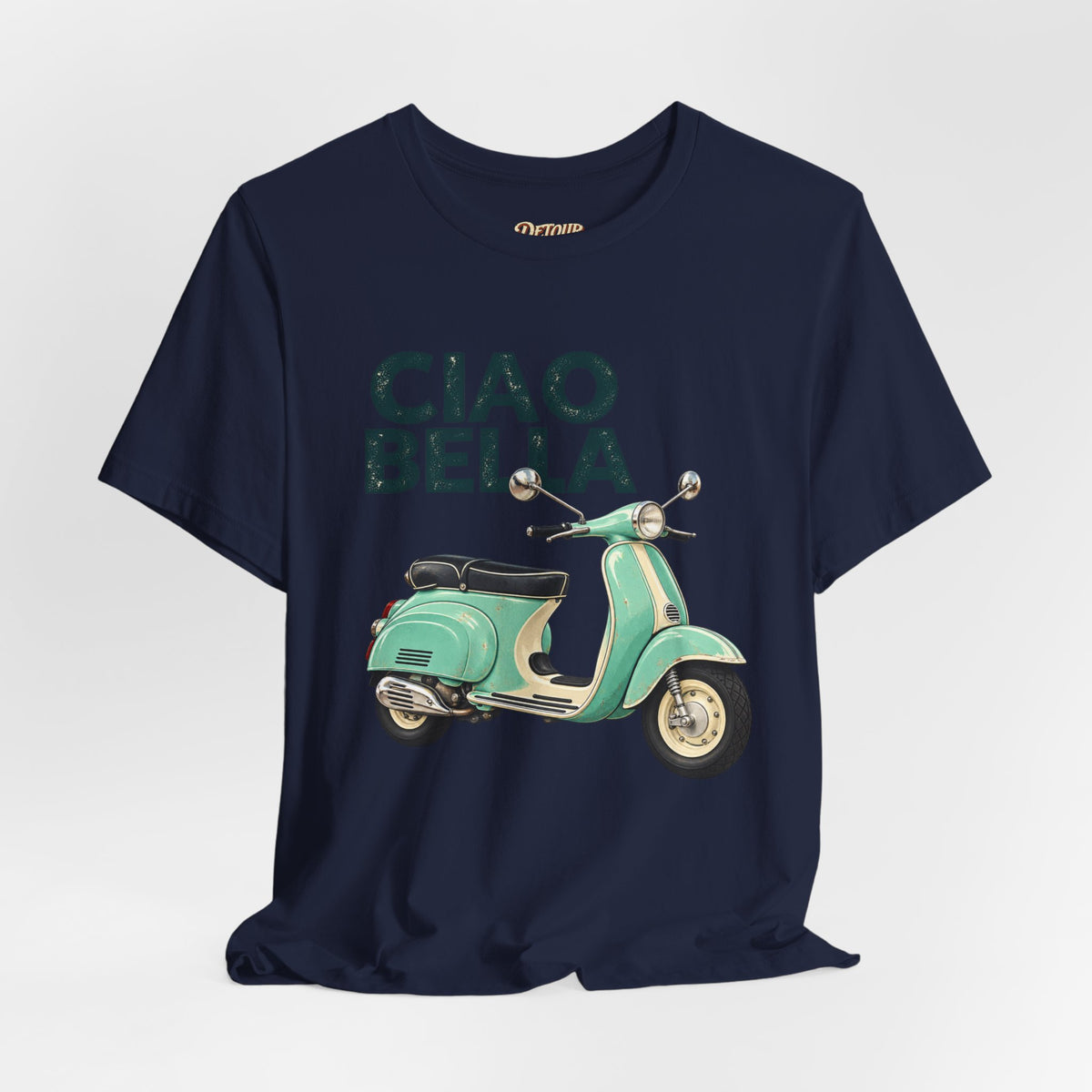 Ciao Bella Vespa Scooter Graphic T-Shirt
