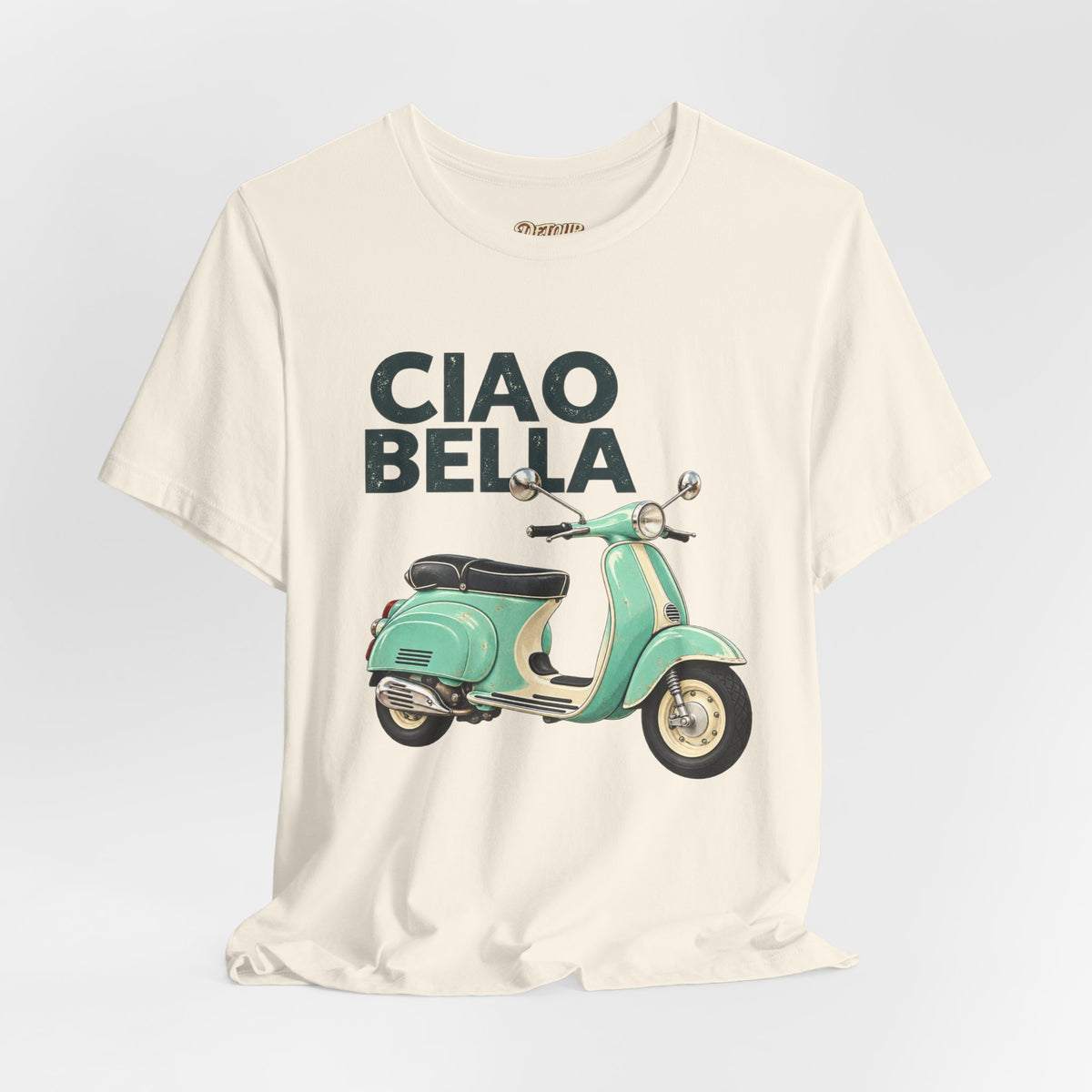 Ciao Bella Vespa Scooter Graphic T-Shirt
