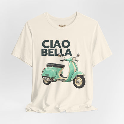 Ciao Bella Vespa Scooter Graphic T-Shirt