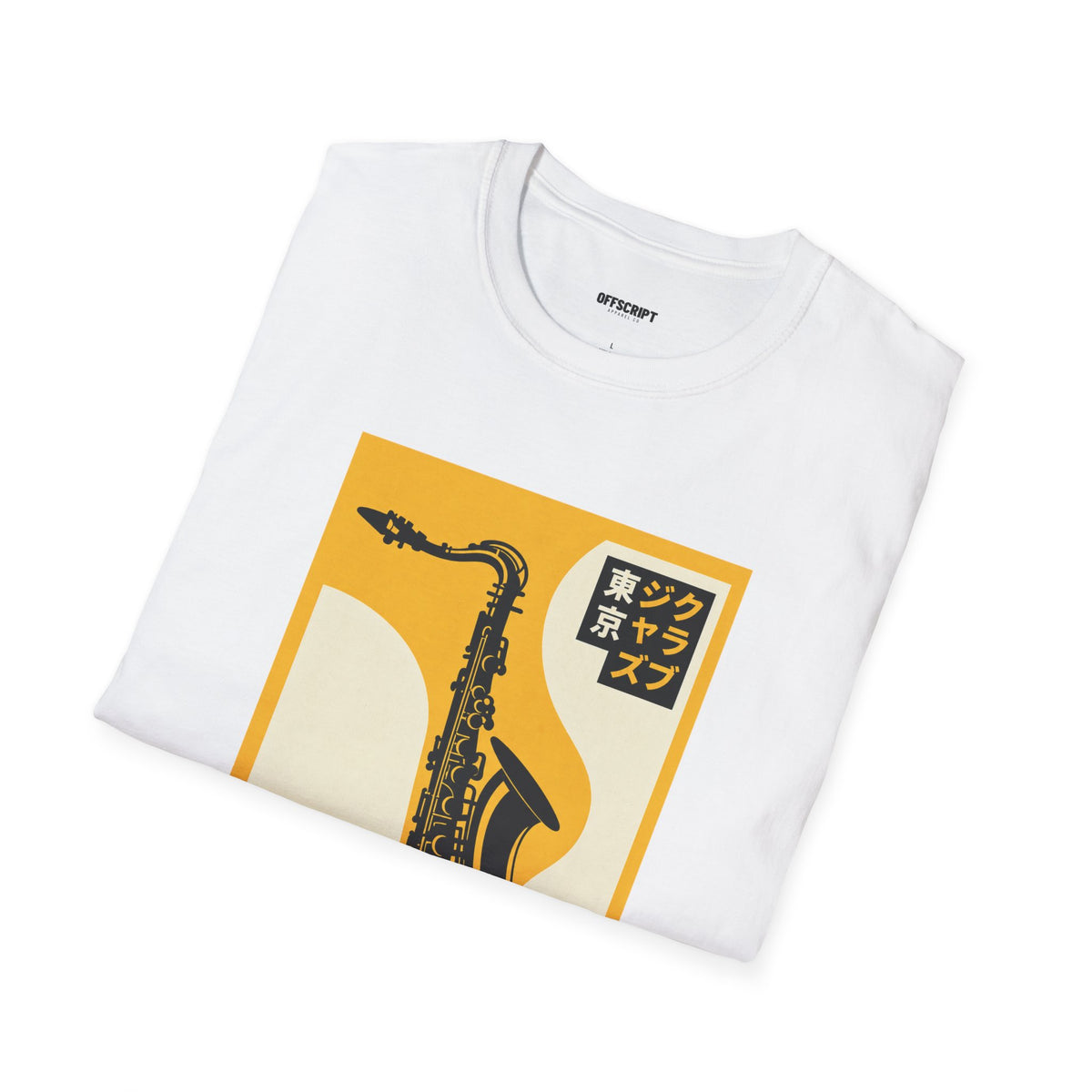 Tokyo Jazz Club Saxophone Poster T-Shirt