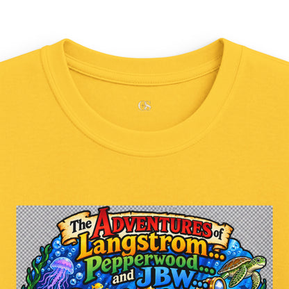 Kids Tee — 'The Adventures of Langstrom & Pepperwood' Colorful Storybook Design