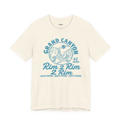 Grand Canyon Rim 2 Rim Graphic Tee — 42 Miles Adventure T-Shirt