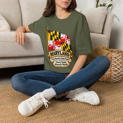 Maryland Flag T-Shirt — State Pride Graphic Tee