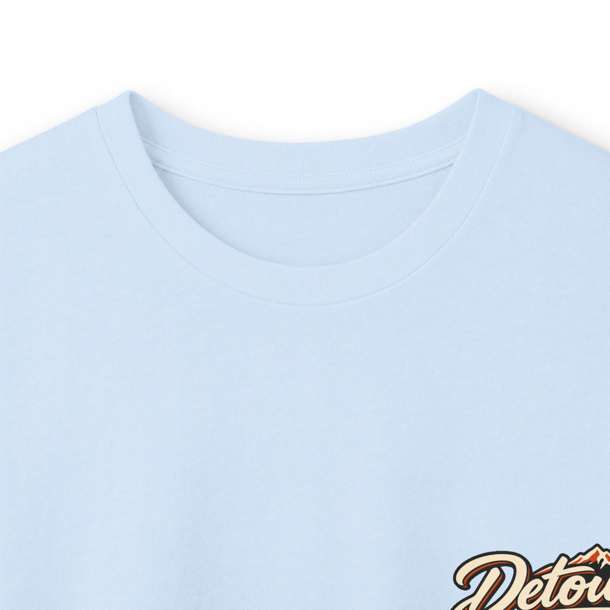Detour Classic Car Long Sleeve Tee – 'Take The Long Way' Vintage Hot Rod Shirt
