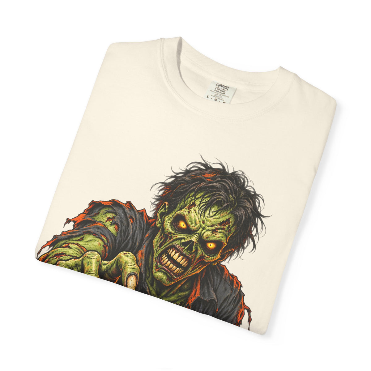 Zombie Attack T‑Shirt — Graphic Horror Tee for Halloween & Horror Fans