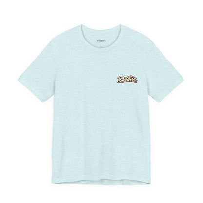 Detour Graphic Tee — 'Detour: Take the Long Way' Vintage Road Trip T‑Shirt