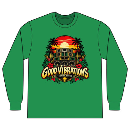 Good Vibrations Sunset Long Sleeve T-Shirt