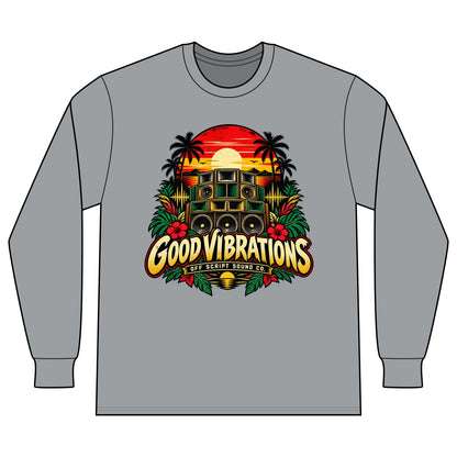 Good Vibrations Sunset Long Sleeve T-Shirt