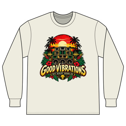 Good Vibrations Sunset Long Sleeve T-Shirt