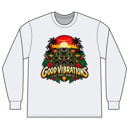 Good Vibrations Sunset Long Sleeve T-Shirt
