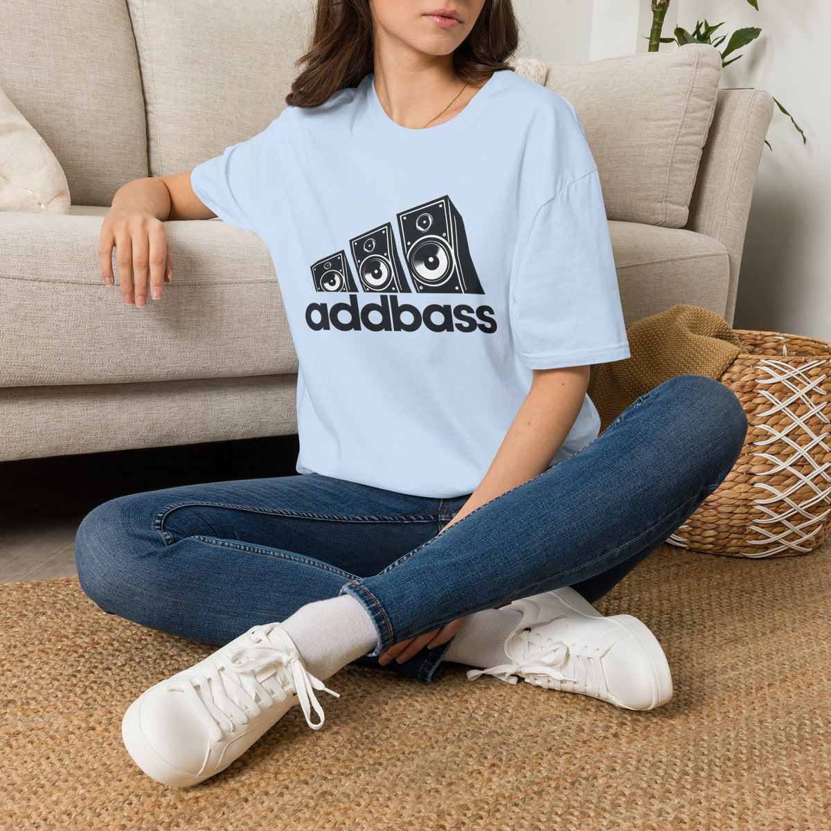 Addbass Speaker Graphic Music T-Shirt