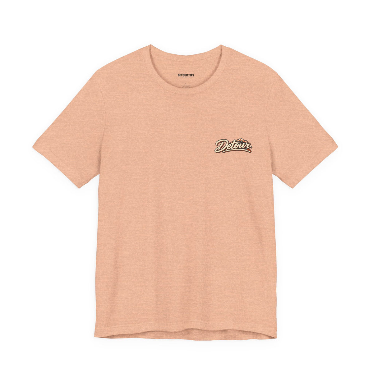 Detour Graphic Tee — 'Detour: Take the Long Way' Vintage Road Trip T‑Shirt