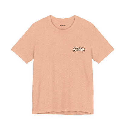 Detour Graphic Tee — 'Detour: Take the Long Way' Vintage Road Trip T‑Shirt