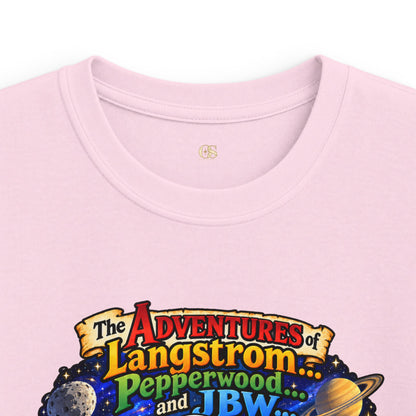 Kids Space Adventure Tee — 'The Adventures of Langstron, Pepperwood & JBW' Rocket Shirt