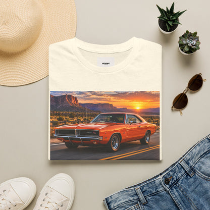 Classic Muscle Car Sunset T-Shirt
