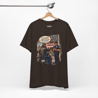 Motorcycle Rider Vintage Graphic Tee