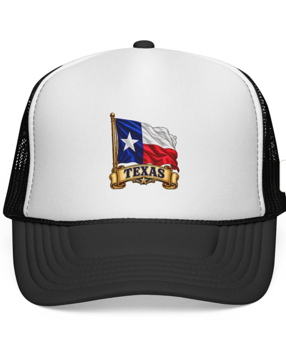 Texas Flag Trucker Cap — Retro Lone Star Patch Hat