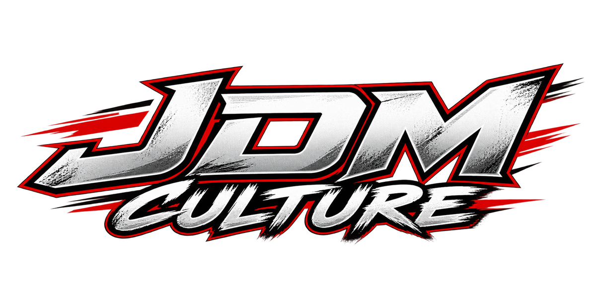 JDM Racing Tee — Black Sports Car Graphic T-Shirt